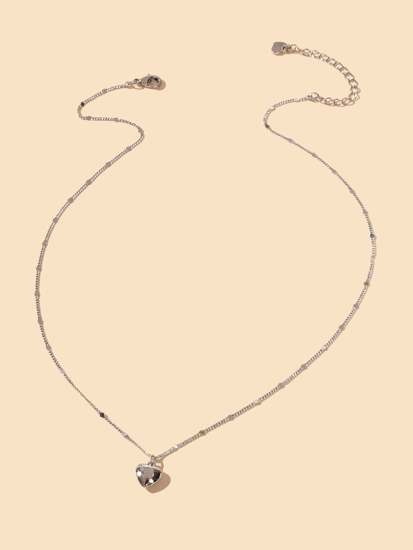 Love Heart Charm Necklace Stunning Filigree Pendant Choker Best Friend Gift-3